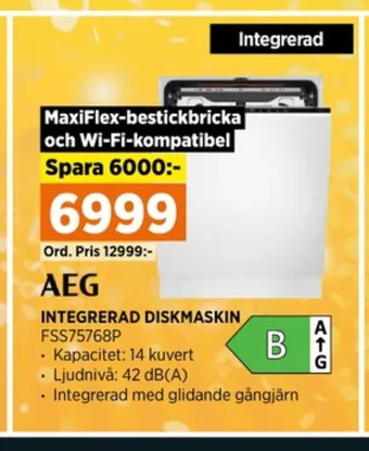 Power Aeg diskmaskin erbjuda