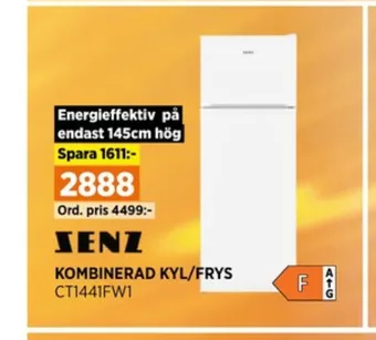 Power Senz kyl- & frysskåp erbjuda