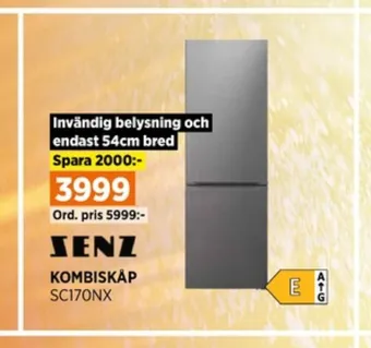 Power Senz kyl- & frysskåp erbjuda