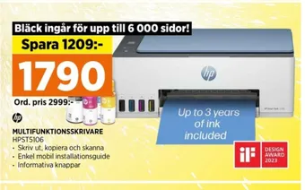 Power Hp printer all-in-one erbjuda