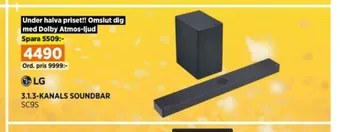 Power Lg soundbar erbjuda