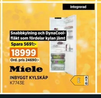 Power Miele kylskåp erbjuda