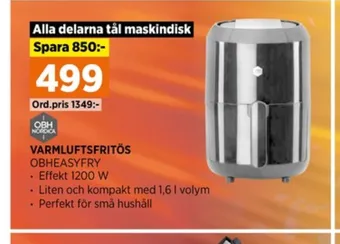 Obh nordica airfryer