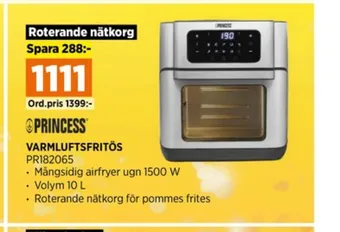 Power Princess airfryer erbjuda