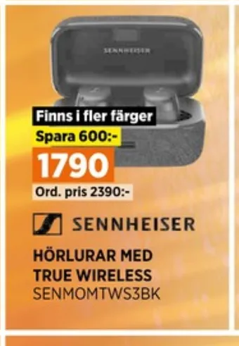 Power Sennheiser headset erbjuda