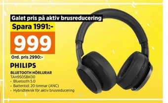 Power Philips headset erbjuda