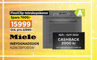 Power Miele ugn erbjuda