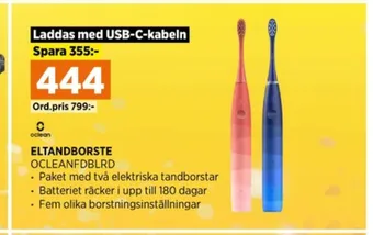 Power Oclean eltandborste erbjuda