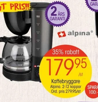 EKO Kaffebryggare erbjuda