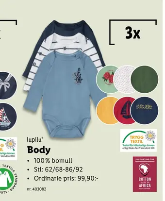 Lidl Body erbjuda
