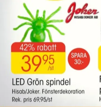 EKO Joker halloween tillbehör erbjuda