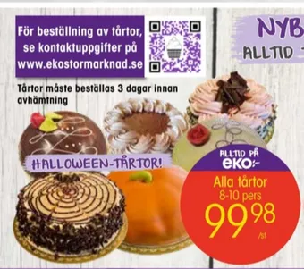 EKO Eko butiksbakat kaffebröd erbjuda
