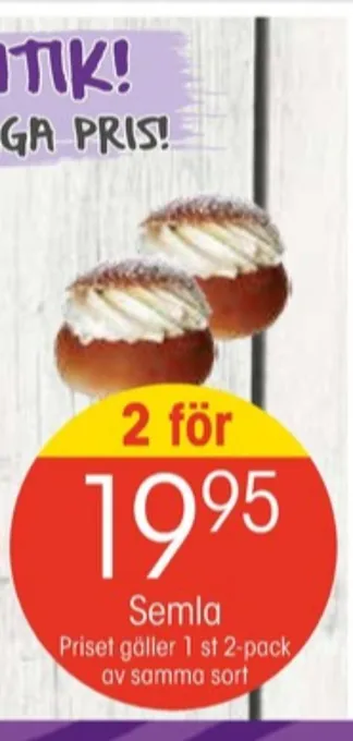 EKO Eko butiksbakat kaffebröd erbjuda