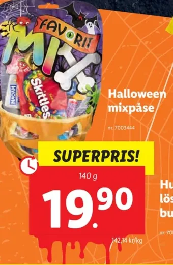 Lidl Favorit mix xl godis erbjuda