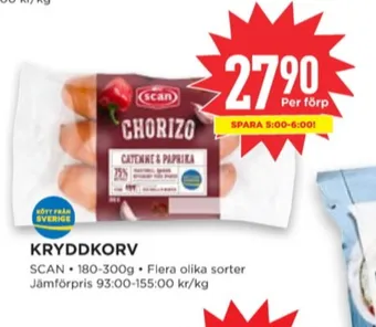 Willys Scan chorizo erbjuda