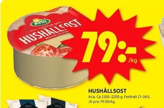 ICA Kvantum HUSHÅLLSOST Arla erbjuda