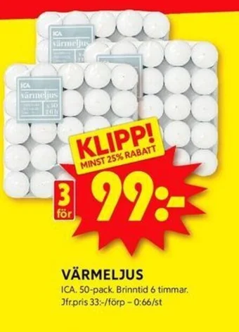 ICA Kvantum VÄRMELJUS erbjuda