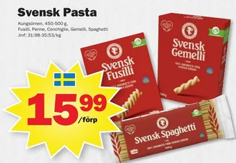 Pekås Svensk Pasta erbjuda