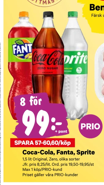 City Gross Coca-cola, fanta, sprite erbjuda