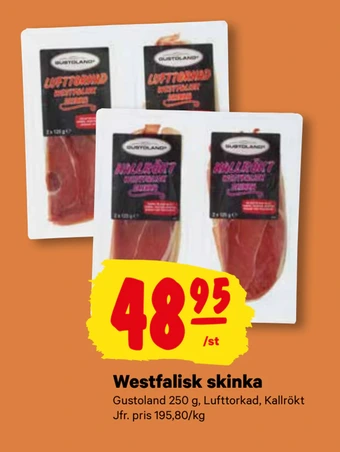 City Gross Westfalisk skinka erbjuda