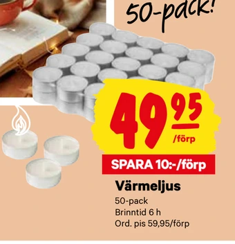 City Gross Värmeljus erbjuda