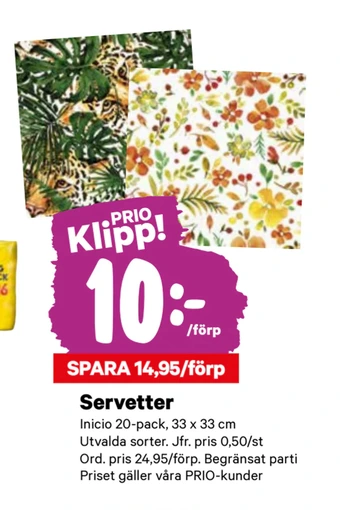 City Gross Servetter erbjuda