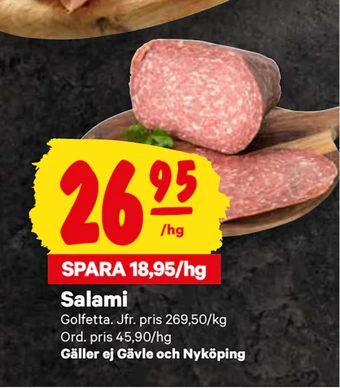 City Gross Salami erbjuda