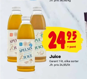 City Gross Juice erbjuda