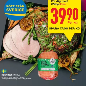 Willys KOKT HELGSKINKA erbjuda