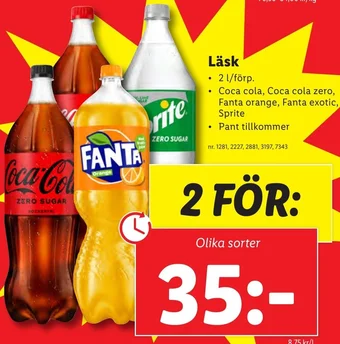 Lidl Läsk erbjuda