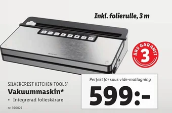 Lidl SILVERCREST KITCHEN TOOLS® Vakuummaskin erbjuda