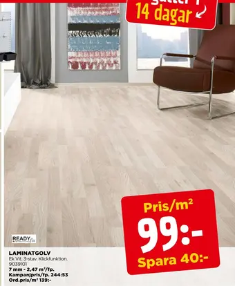 Jem&Fix Laminatgolv erbjuda