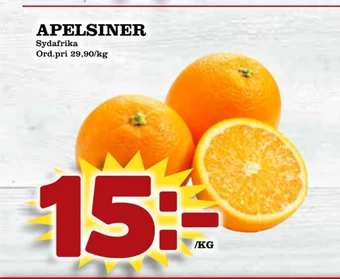 Din Mat Apelsiner erbjuda