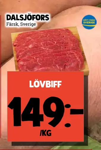 MatArket Lövbiff erbjuda