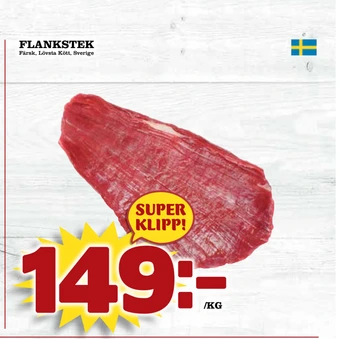Nya Pulsen Flankstek erbjuda