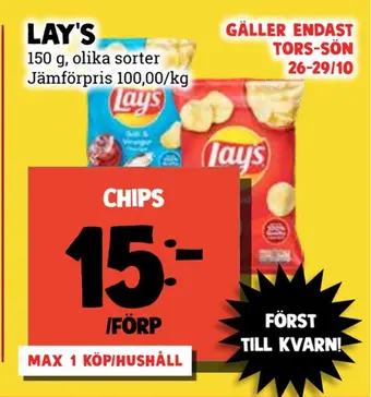 MatArket Chips erbjuda