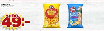 Nelins Snacks erbjuda