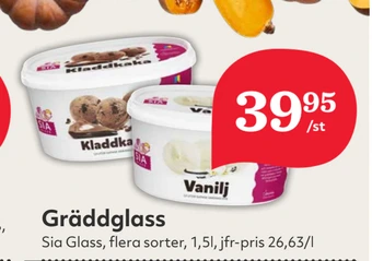 Hemköp Gräddglass erbjuda