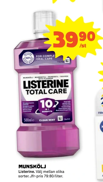 Stora Coop Munskölj erbjuda