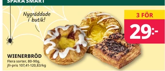 Tempo Wienerbröd erbjuda