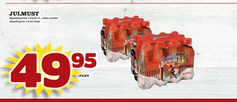 Nya Pulsen Julmust erbjuda