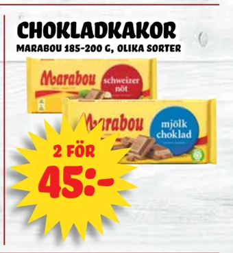 Nelins Chokladkakor erbjuda