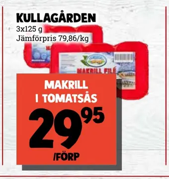 MatArket Makrill i tomatsås erbjuda