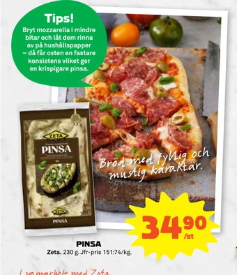Stora Coop Pinsa erbjuda