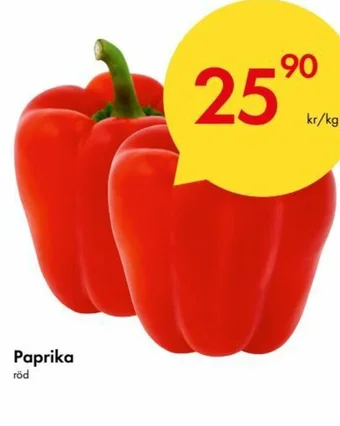 Snabbgross Paprika erbjuda