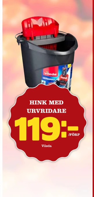 Nelins Hink med urvridare erbjuda