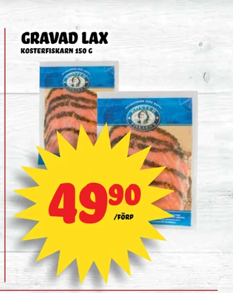 Nelins Gravad lax erbjuda