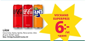 Tempo Läsk erbjuda