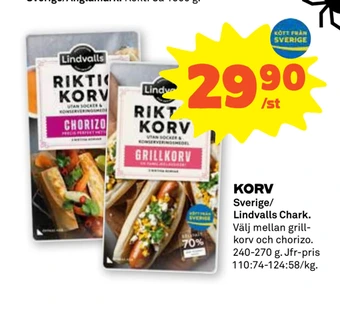 Stora Coop Korv erbjuda