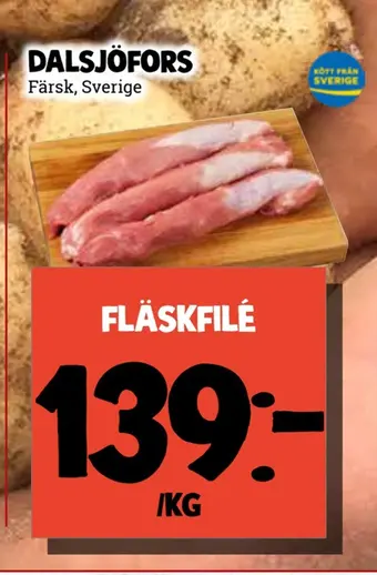 MatArket Fläskfilé erbjuda